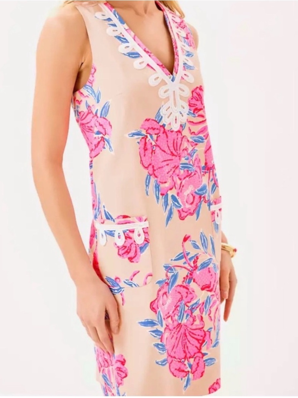 NWT Lilly Pulitzer SIDONIE STRETCH SHIFT DRESS 👗 “So Clawsome” MSRP $198 sz 12